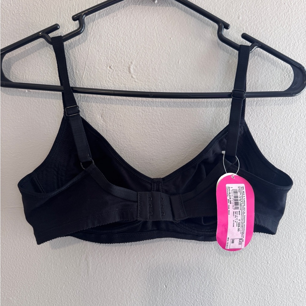 Classic Black Women's cotton Bra Sz 36b